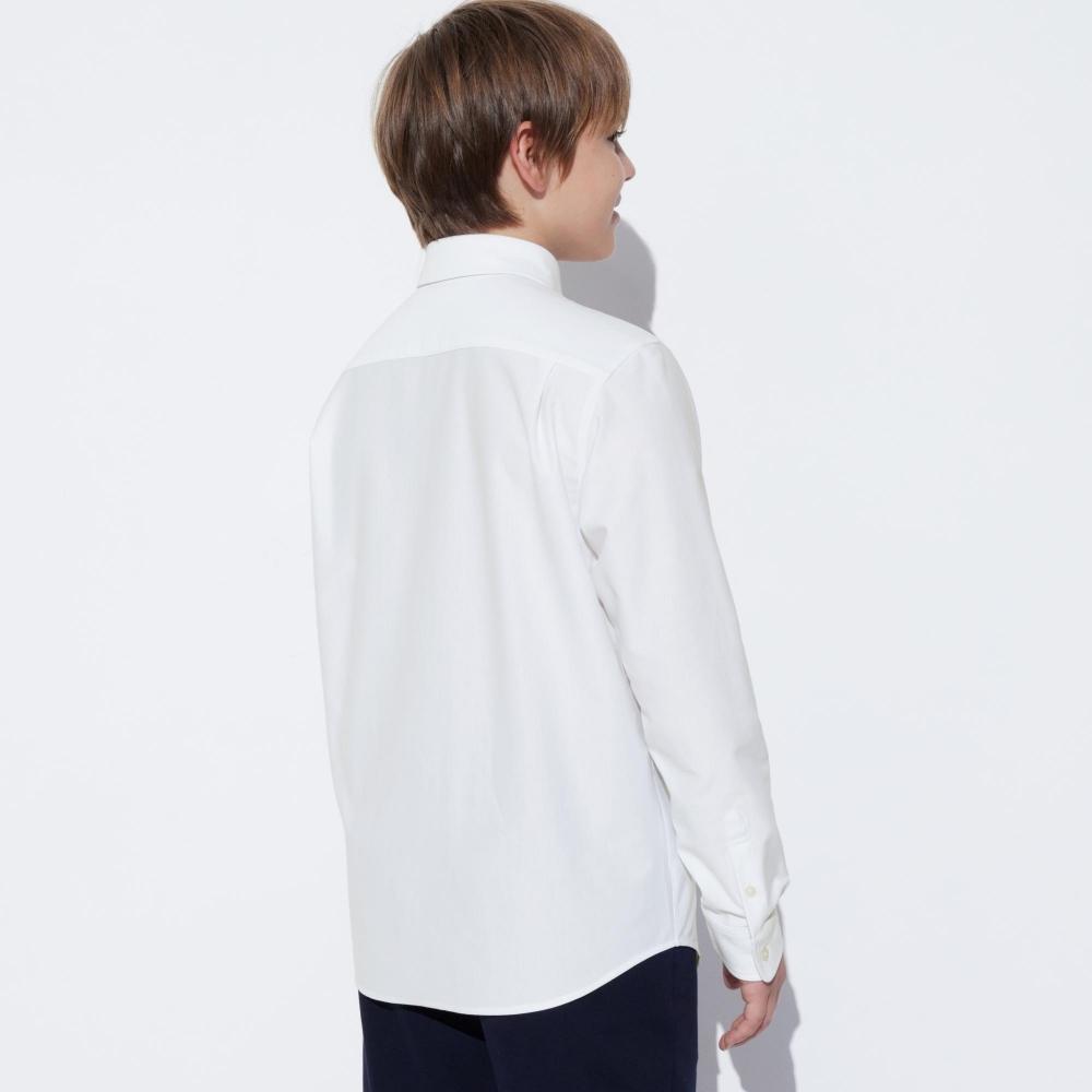 Uniqlo Japan Fine Cloth Comfort Shirt  Long Sleeve Formal 