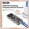 USB-концентратор Type-C 10 в 1 с прозрачным дизайном, многофункциональный док-адаптер