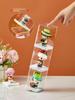 Acrylic Blind Box Display Stand - Transparent Dust-Proof Storage for Dorms & Collectibles