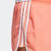 Adidas SS23 Три полоски эластичный пояс спортивные шорты женские плавки кораллово-розовый HY5430