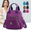 Large Capacity Women's Nylon Crossbody Backpack - Multifunctional Fashion Travel Bag