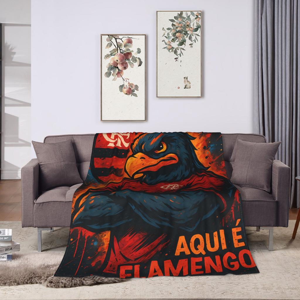 Warm Soft BlanketChildren Travel Flamengos Bedding Throws Flannel Bedspread For Couch Bed Funny Sofa Bed Cover