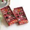 Santa Motif Xmas Ornaments Resin Tree Hanging Decor Cute Resin Charms  Home Decor