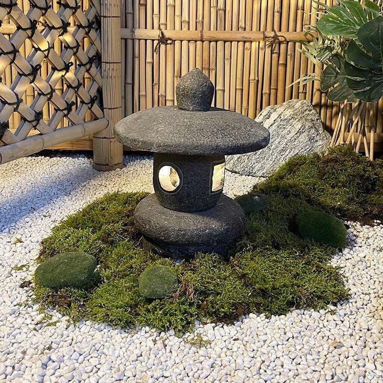 Антикварный фонарь для двора из голубого камня: Уличный ландшафтный каменный фонарь в новом китайском стиле