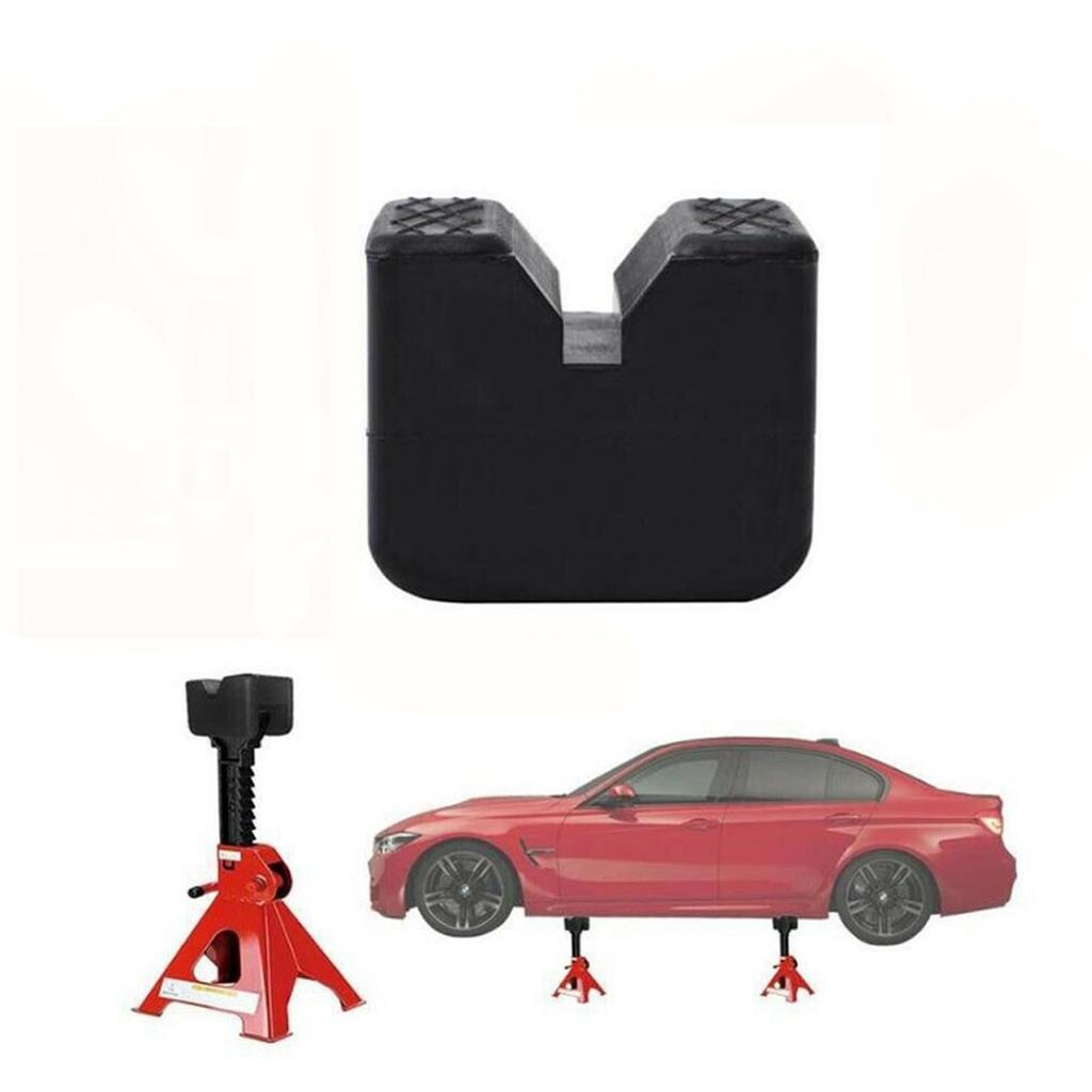 Резиновая ось домкрата подкладка подставка под домкрат подкладки автомобильные аксессуары адаптер рама рельс протектор подъемный противоскользящий авторемонтные изделия