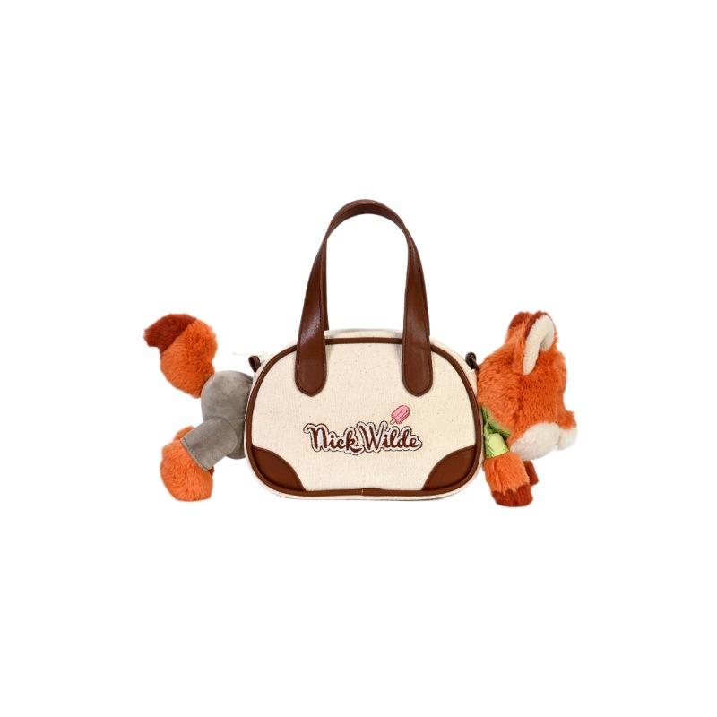 Zootopia Nick Wilde Plush Toy Handbag - Cute and Large Capacity 0173 KTB
