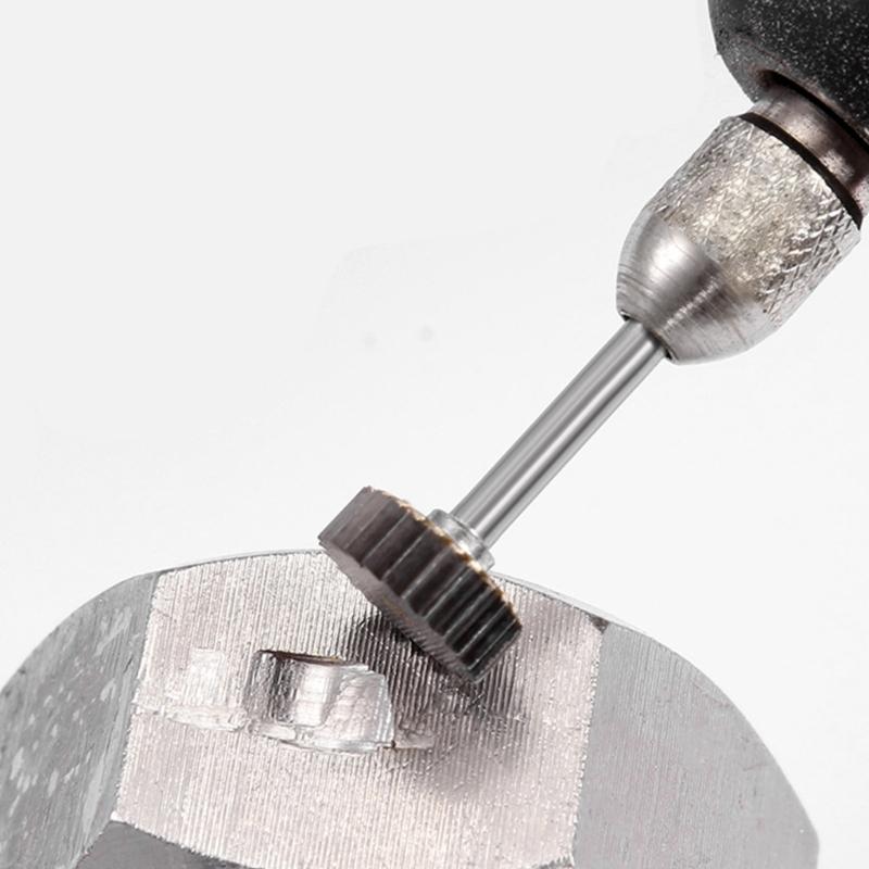 Высокая Твердость Вращающийся Напильник Карбидная Шлифовальная Головка Круглый Хвостовик Для Полировки Пресс-форм Металлообработки