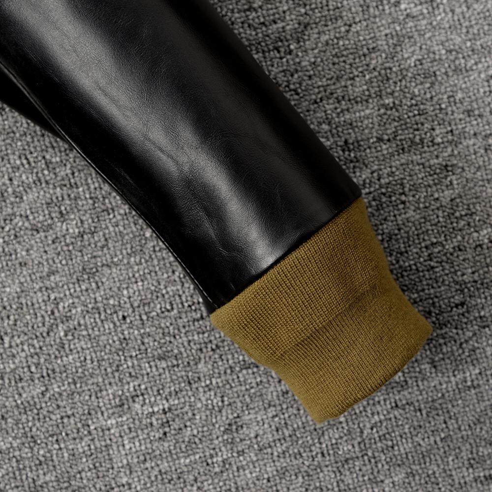 MA1 Летный Костюм Куртка из Коровьей Кожи Настоящая Кожаная Куртка Для Мужчин Бомбер Весна Осень