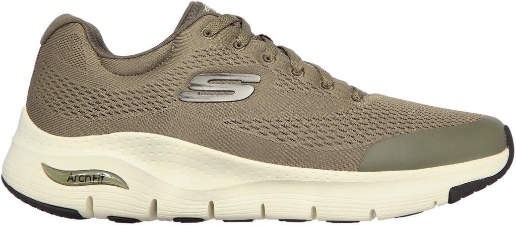 Кроссовки Skechers Arch Fit оливково-зеленые