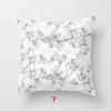 Marble Pillow Pillow Case Simple Modern Model Room Nordic Living Room Pillow Case
