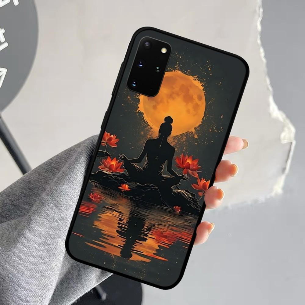 Чехол для телефона Йога для Samsung S 9 10 20 21 22 23 30 23 24 Plus Lite Ultra FE S10lite Fundas