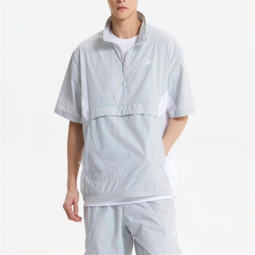 New Balance Летающий легкий анорак с коротким рукавом унисекс B1 Nbnaf21453 10 16