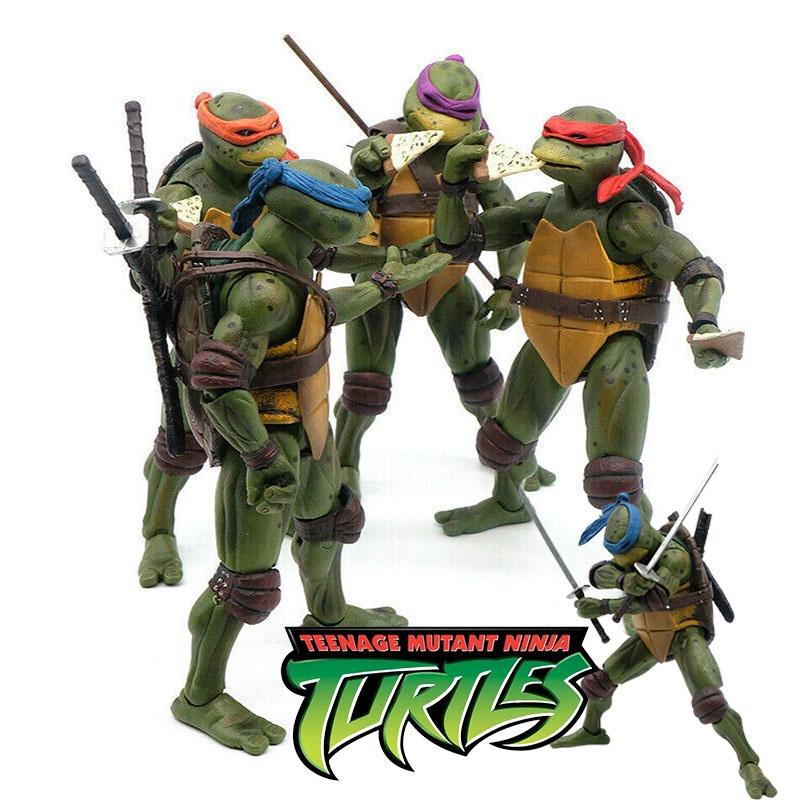 Фигурка-модель из фильма "Черепашки-ниндзя" 1990 года, 7 дюймов, Neca.
