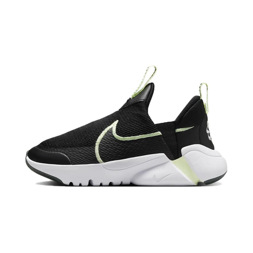 Nike Flex Plus 2 PS Black Barely Volt Kids Sneakers Vintage-Green White DV9000-008