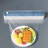 ABS Cling Film Dispenser 2-in-1 Slide Cutter New Cutter Storage Box