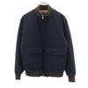 BARBA Made In Italy Wool Sports Jacket 48 Navy Men's Used