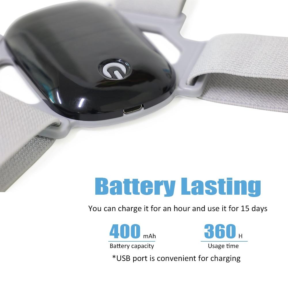 Умный корректирующий пояс, сенсорный ортез, невидимое напоминание для взрослых и детей, сидящая осанка, с горбатой спиной, умный корректор осанки