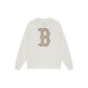 New MLB SS24 Sweatshirt Unisex Cream 3AMTM0341-43CRS