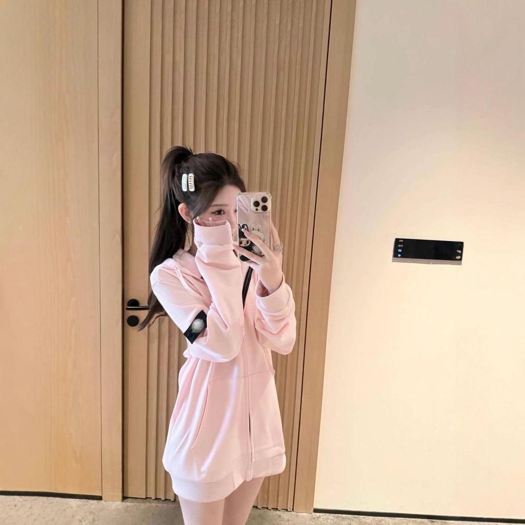 Однотонная толстовка с капюшоном и нашивкой - Версия 'Island Tide'