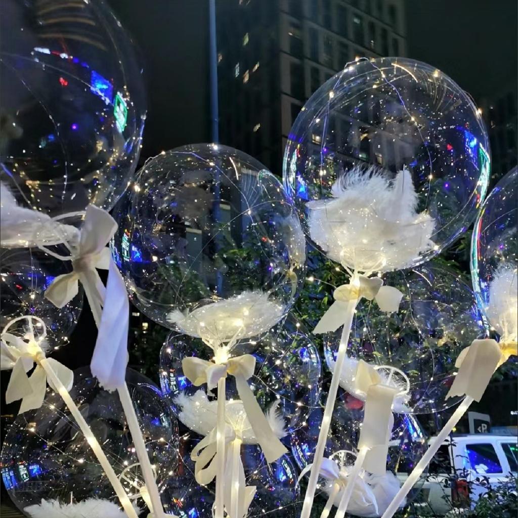 50 шт. 18-дюймовые надувные воздушные шары Bobo, прозрачные шары, принадлежности для вечеринок на день рождения, свадьбы, детского душа, воздушные шары для украшения Navidad
