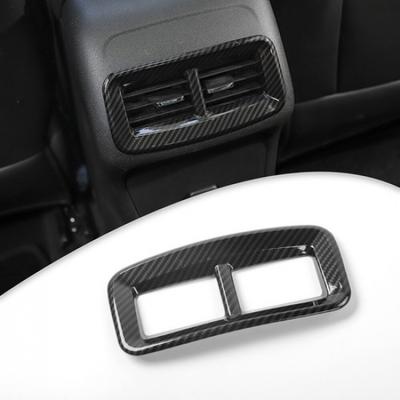 Накладка-рамка на задний воздуховод AC из углеродного волокна для Chevy Equinox 2017-21