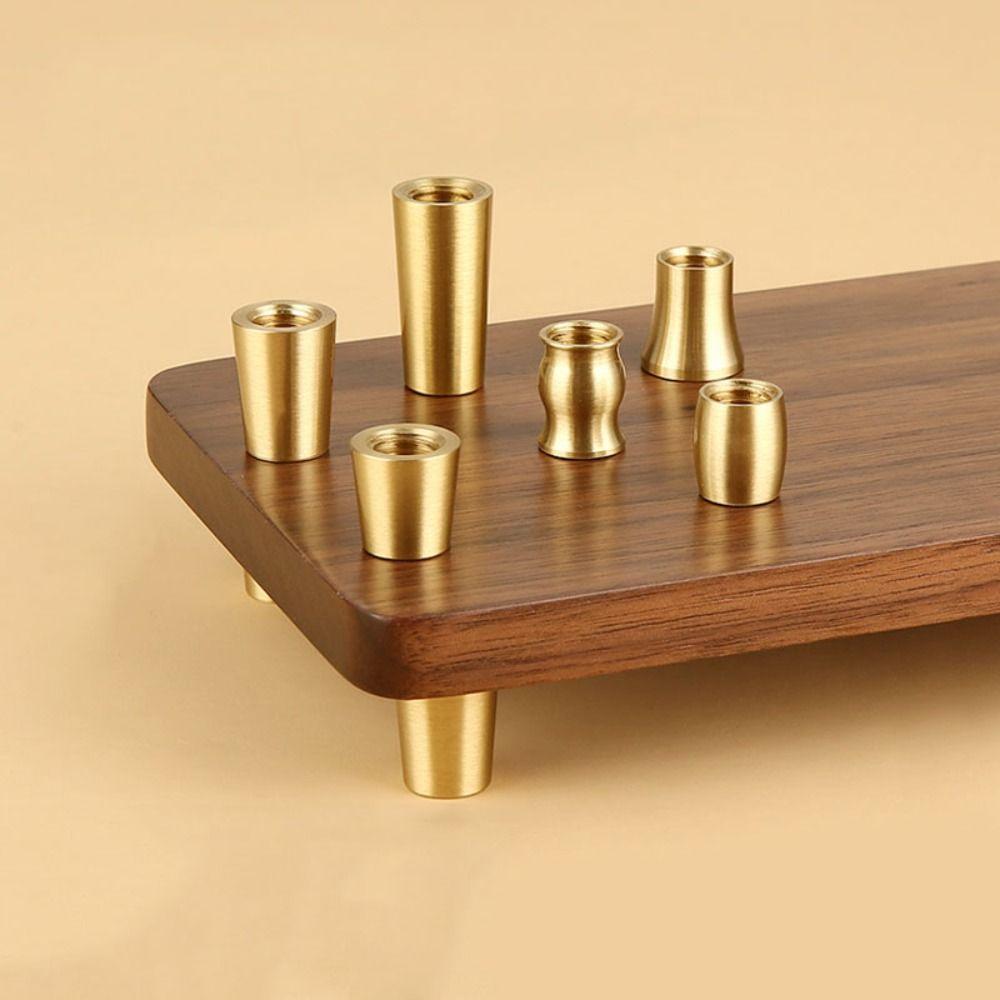 Durable Pure Copper Furniture Feet Artware Pallet Foot Furniture Protector Bottom