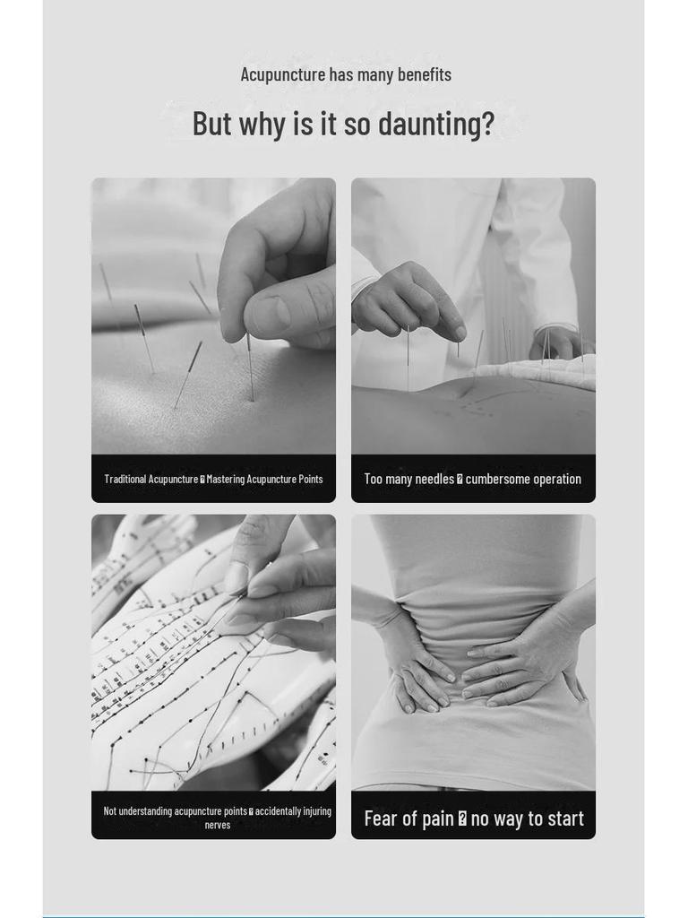 Электрическая ручка для акупунктурного массажа меридианов