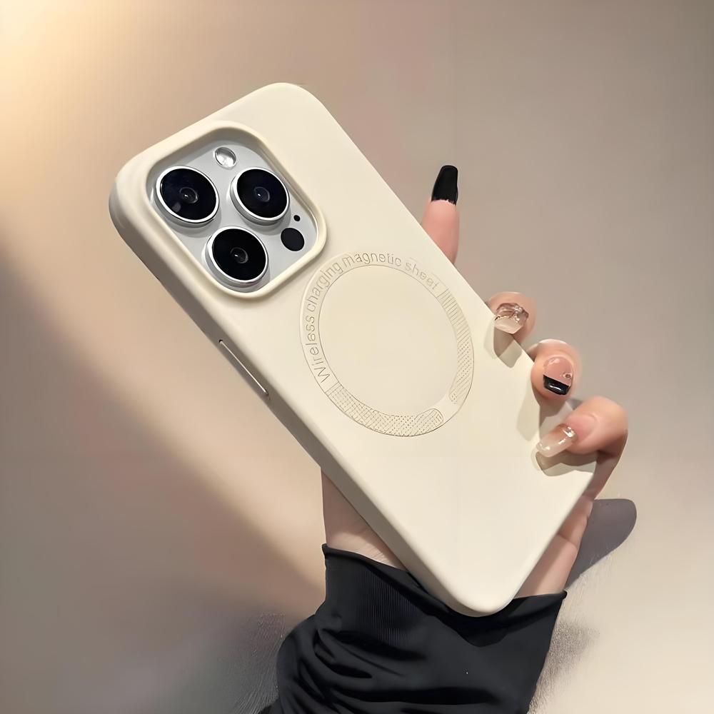 Чехол MagSafe Liquid Silicone для телефона Apple iPhone 16Promax — мягкий силиконовый чехол, устойчивый к падениям, для Apple iPhone 16/15/14/13/12/Pro/Promax