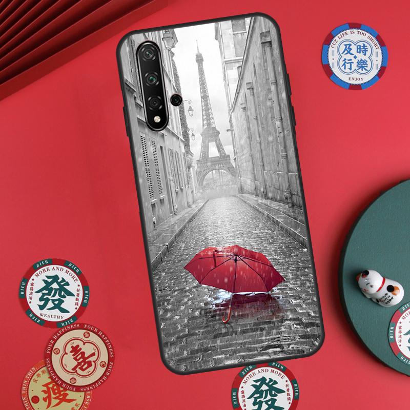 Париж Эйфелева башня Для Huawei Nova Y73 Y72 Y61 Y91 Y90 Y70 Y60 12s 12i 11i 8i 9 10 SE P60 Pro P30 P40 Lite Чехол
