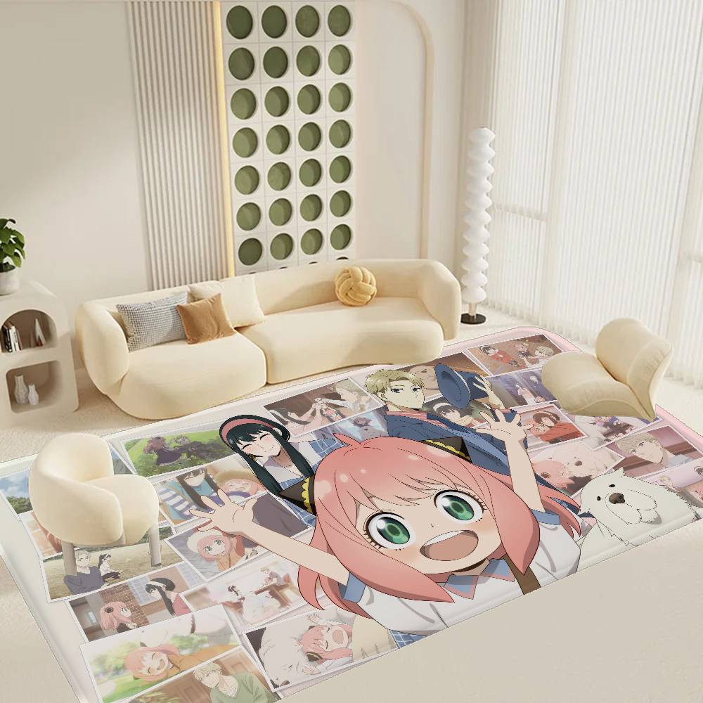 Anime Spy X Family Entrance Door Mat Nordic Style Home Doormat Bathroom-Toilet Mats Bedroom Hotel Decor Mat