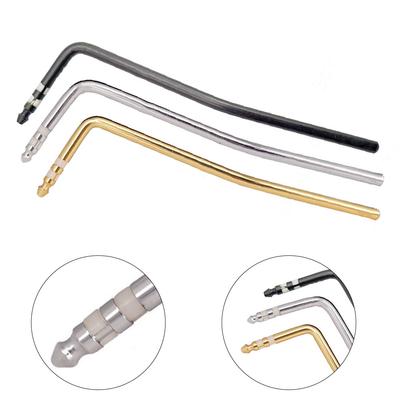 Черная гитара Ручки тремоло Золото Серебро Металл Серебро