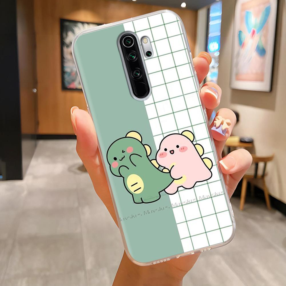 Чехлы из ТПУ для Redmi Note 8 Pro Чехол Прозрачный Красивые Цветы Легкий Чехол для Xiaomi Redmi Note8 Pro Корпус Телефона Fundas
