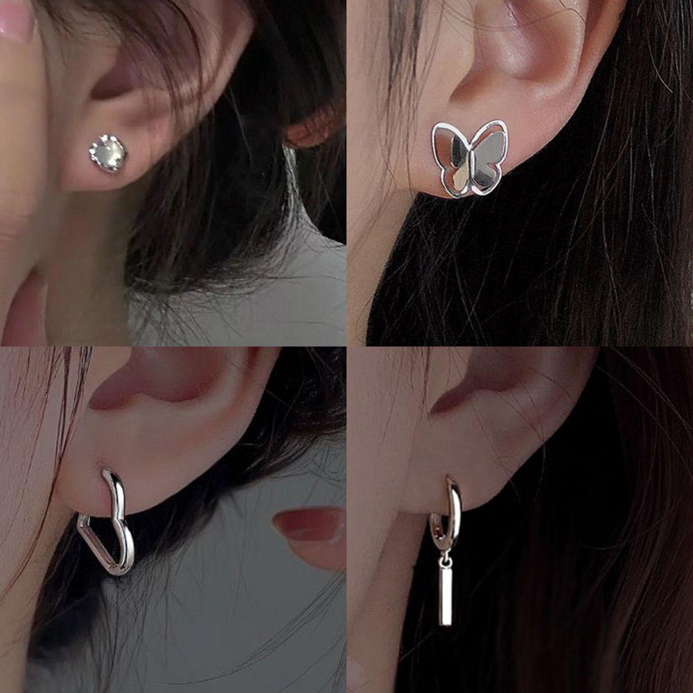 Нишевые серьги в отстраненном стиле: Серебро 925 пробы с фееричной элегантностью, минималистичный дизайн в национальном стиле.