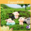 Adorable Resin Pig Figurine For Car Decor And Desktop Ornaments Creative Cartoon