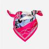 53cm Fashion Horse Square Scarf Women  Design Luxury Silk Scarf Bandana Headband Brand Hijab Neckerchief For Ladies