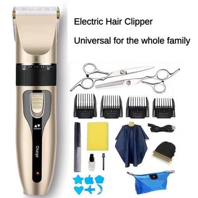 Съемные электрические пуш-ножницы Портативная бытовая машинка для стрижки волос Специальный парикмахерский набор инструментов для парикмахерской