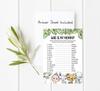 Inkdotpot Игровой набор Baby Shower из 50 игр BabyA AlphabetA ABCA Игра Safari Jungle Animals Party