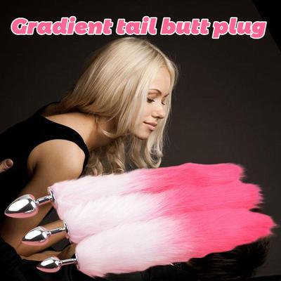 Сексуальная анальная пробка Fox Tail, анальная игрушка для женщин, секс-продукт для взрослых, мужские анальные пробки, анальная пробка из нержавеющей стали, косплей, секс-игрушки для пар
