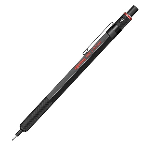 Rotring Механический карандаш 500 0,5 мм Черный 1904725 (Подлинный импортный продукт)