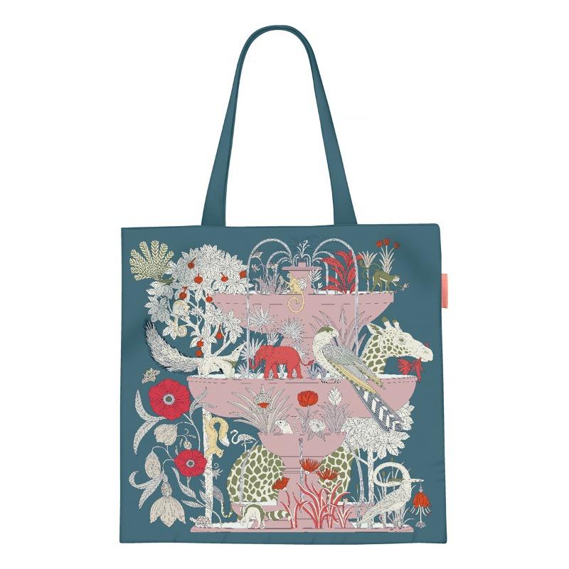 Spring new printed handbag women's oil painting series handbag shoulder bag tote bag fashion canvas bag