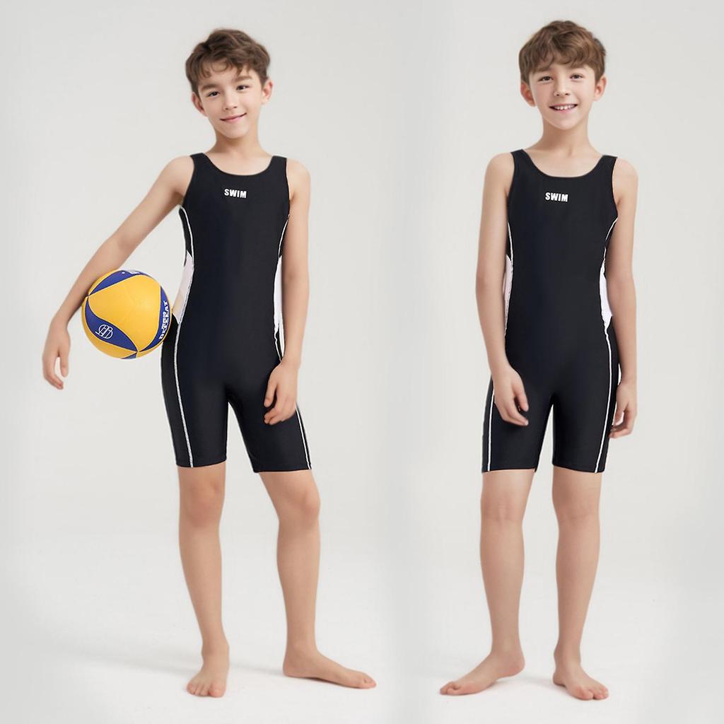 Профессиональный слитный плавательный жилет для мальчиков для детей среднего и старшего возраста