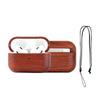 Ретро чехол под дерево для AirPods Pro 3, противоскользящая защитная крышка с пыленепроницаемой конструкцией