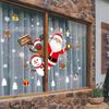 Santa Claus Christmas Wall Window Stickers Marry Christmas Decoration for Home  Christmas Ornaments Xmas Navidad Gift New Year