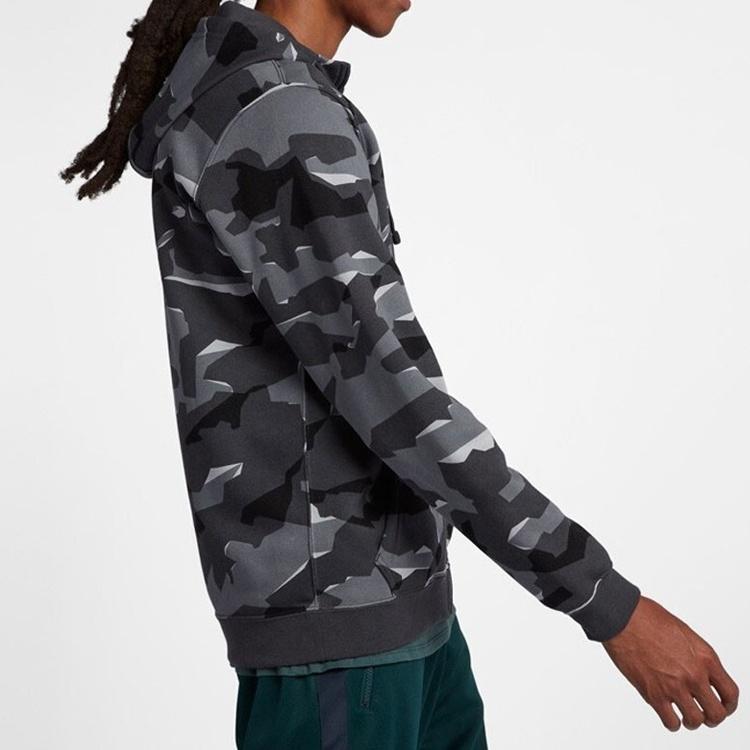 Nike Куртка As Camo JKT Серая Камуфляжная Куртка 'Серо-Черный' Мужская AJ2106-065