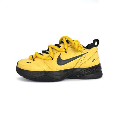Air Monarch 4 Устойчивые к износу и легкие Низкие массивные кроссовки Унисекс Желтые 415445-001(Команда502-)