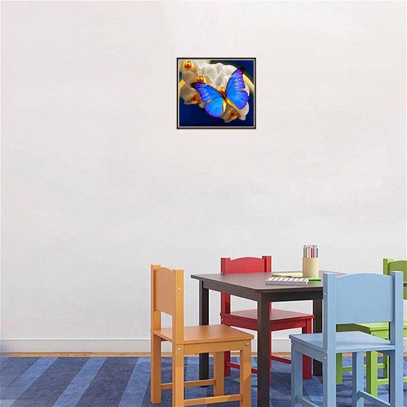 Алмазная картина, полная круглая дрель, животные, бабочка, вышивка крестом, Алмазная вышивка