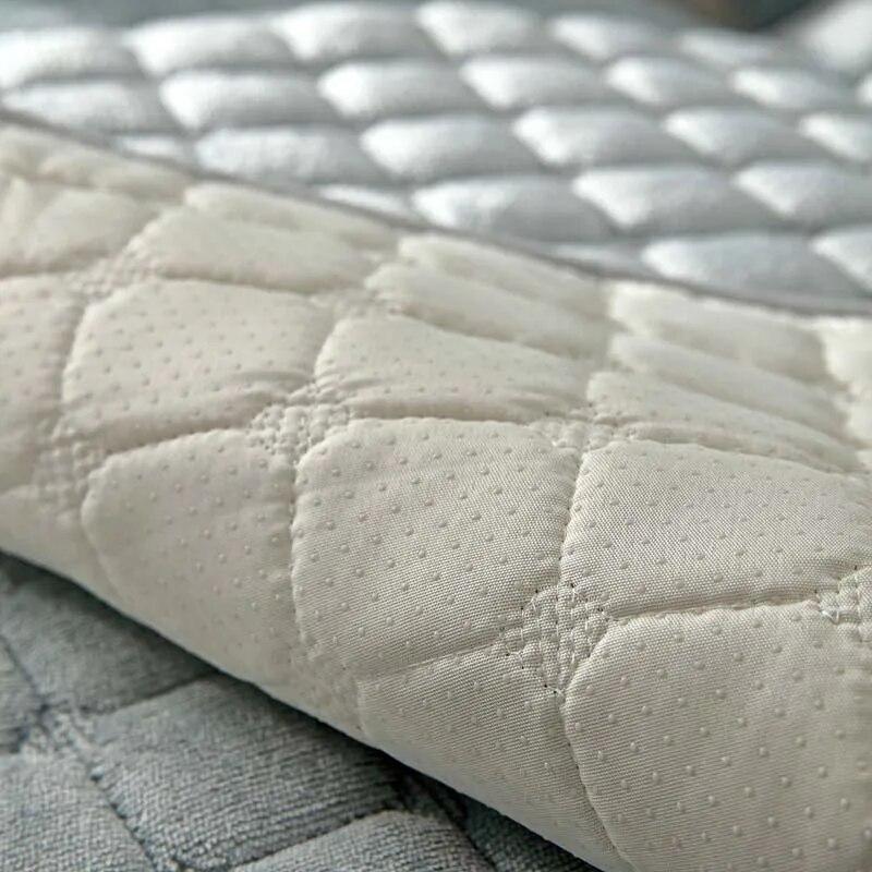 Зимний 1/2/3-местный нескользящий секционный диван-полотенце, толстый плюшевый чехол для дивана, мягкий бархатный плюшевый стеганый чехол для дивана для гостиной