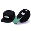 Хип-хоп OEM бирки Вышивка Логотип под козырьком Snap Back Мужские Бейсболки Fitted Гольф Шляпы С индивидуальным логотипом