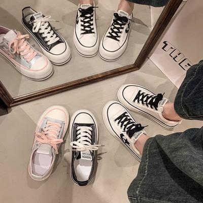 Туфли Star round head board женские весна 2025 новые студенческие туфли на платформе повседневные универсальные базовые классические маленькие белые туфли