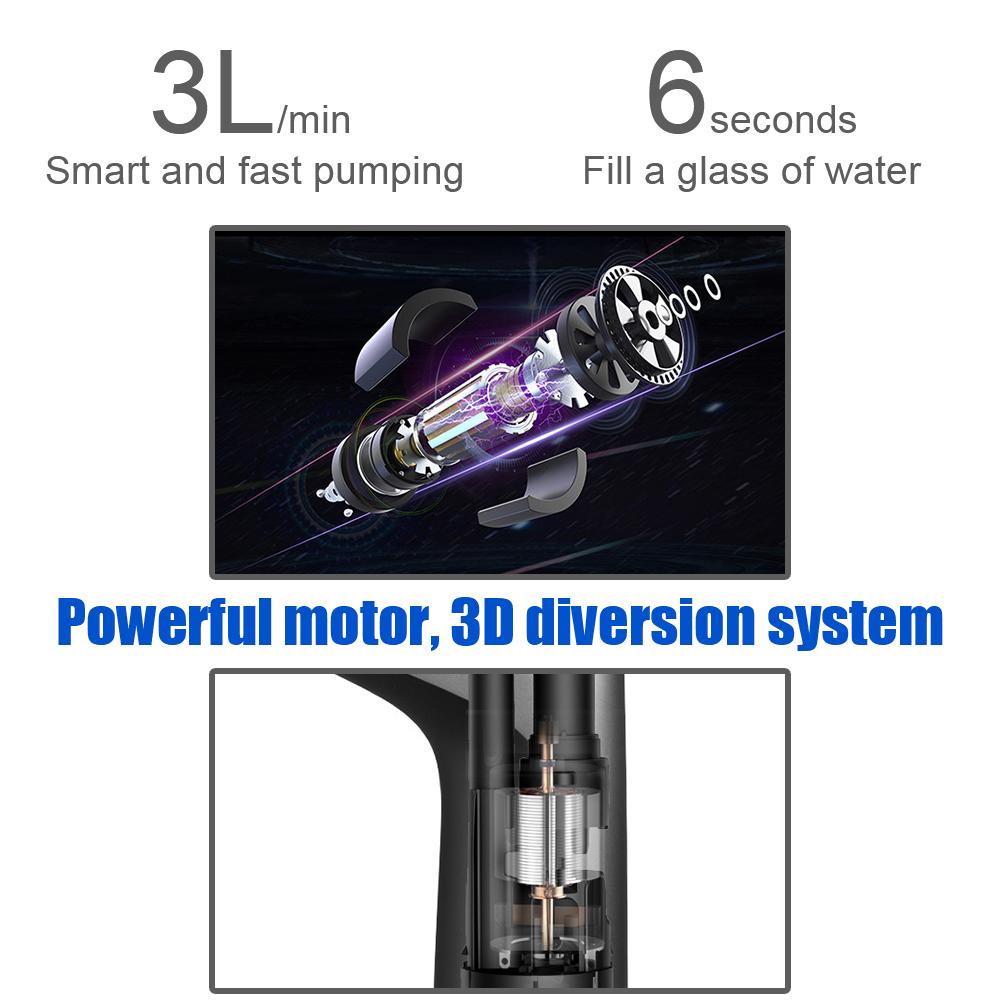 Electric Water Pump Gallon Bottle Drinking Switch Kitchen Tools Automatic Water Dispenser Button Dispenser USB Charging Touch Control Home Supplies